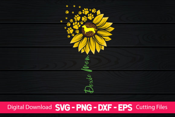 Doxie Mom Sunflower Lover Graphics and Crafts Review