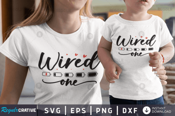 FREE Wired One Svg Design