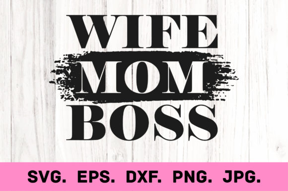 Wife Mom Boss Embroidery Review